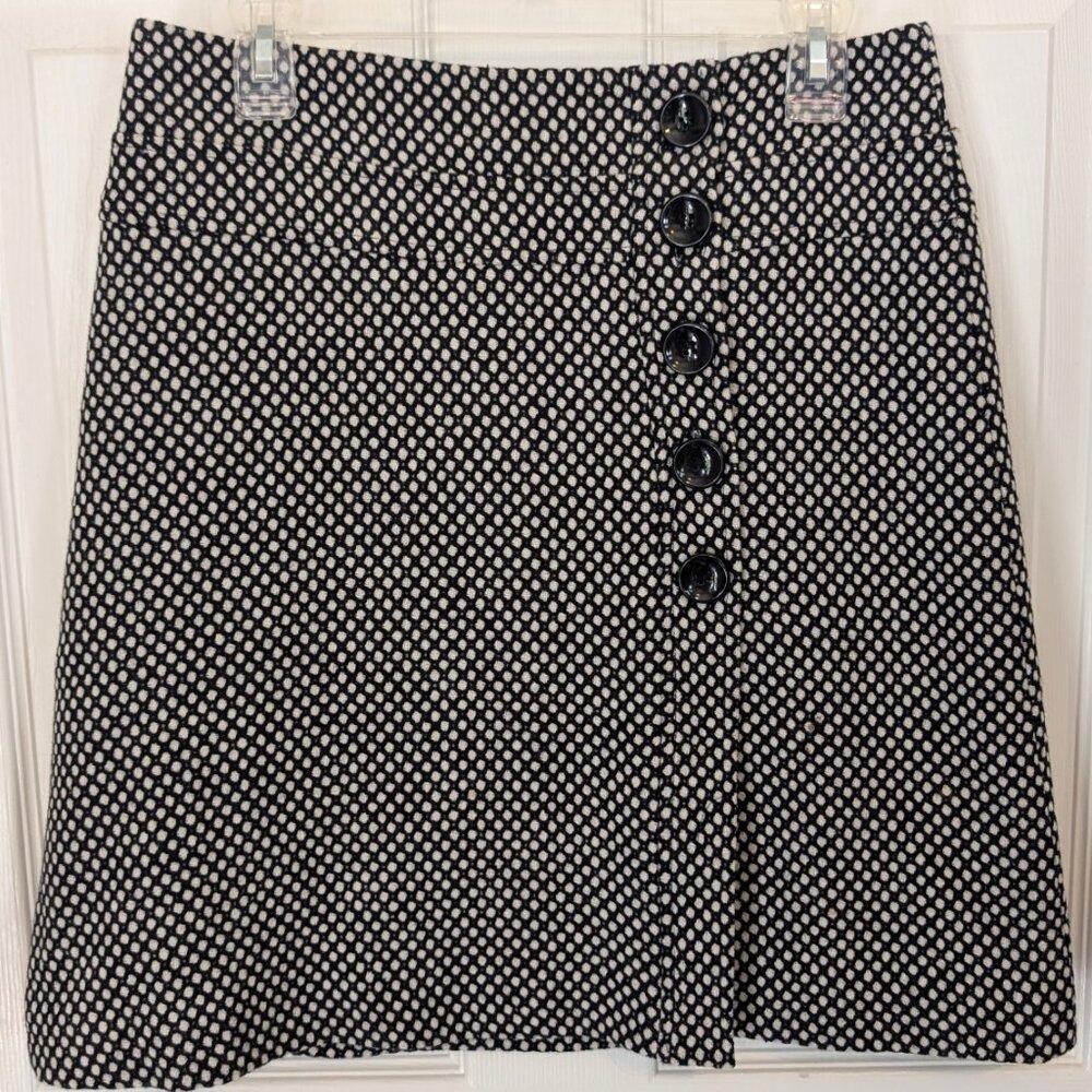 Talbots Women 100% Wool Straight and Pencil Mini Skirt Size 6 Clueless Preppy